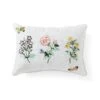Lenox Butterfly Meadow Floral Study Pillow 14x20 -Lenox 894731 wHR