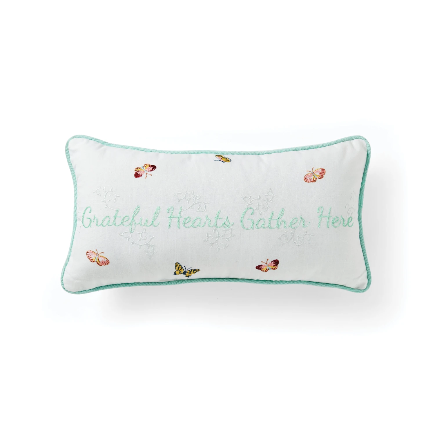 Lenox Butterfly Meadow Live Well Pillow 10x20 3 Lenox Butterfly Meadow Live Well Pillow 10x20