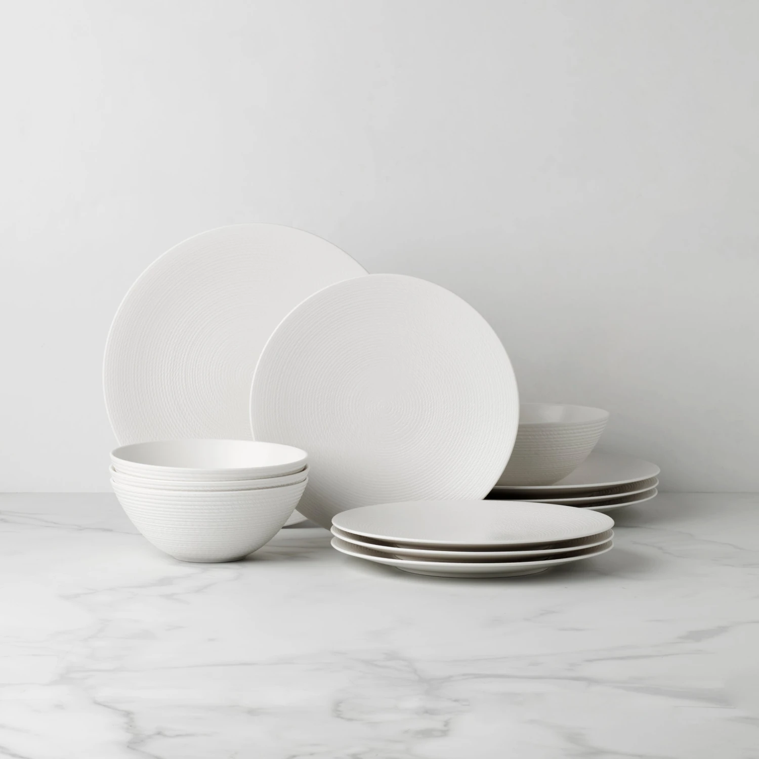 Lenox LX Collective White 12-Piece Dinnerware Set 3 Lenox LX Collective White 12-Piece Dinnerware Set
