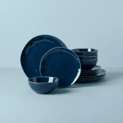 Lenox Bay Colors 12-Piece Dinnerware Set