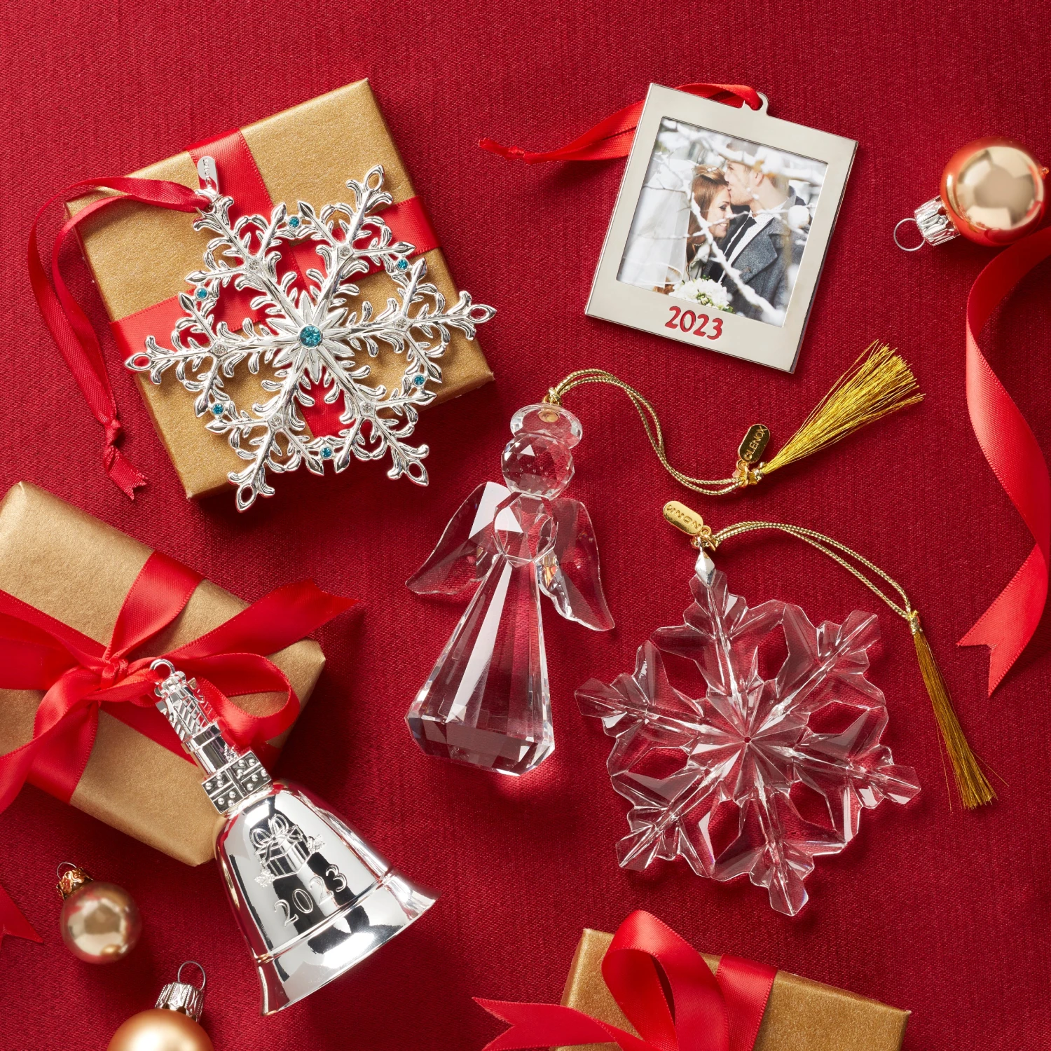 Lenox 2023 Optic Snowflake Ornament 4 Lenox 2023 Optic Snowflake Ornament - Image 2
