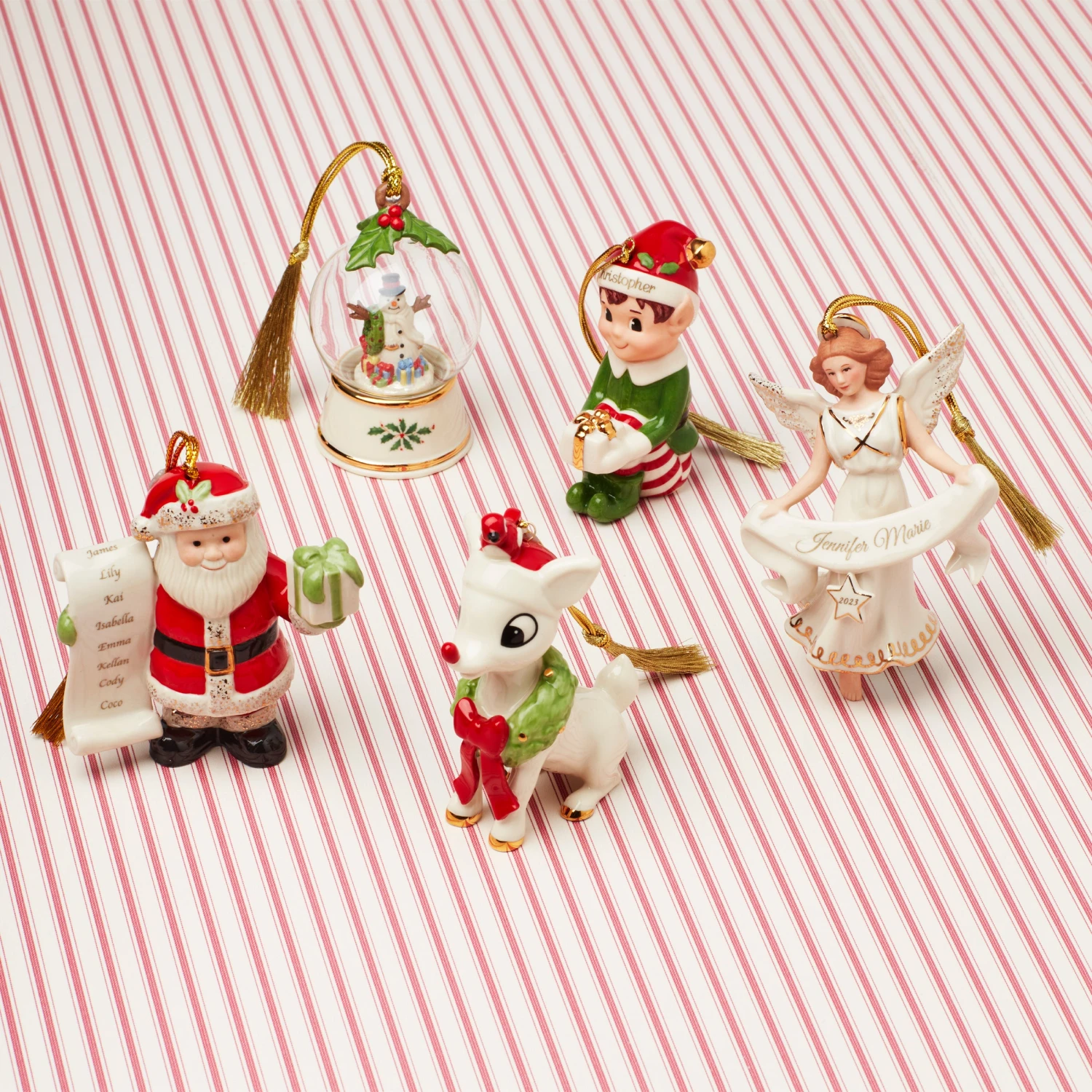 Lenox Santa's List Ornament 6 Lenox Santa's List Ornament - Image 4