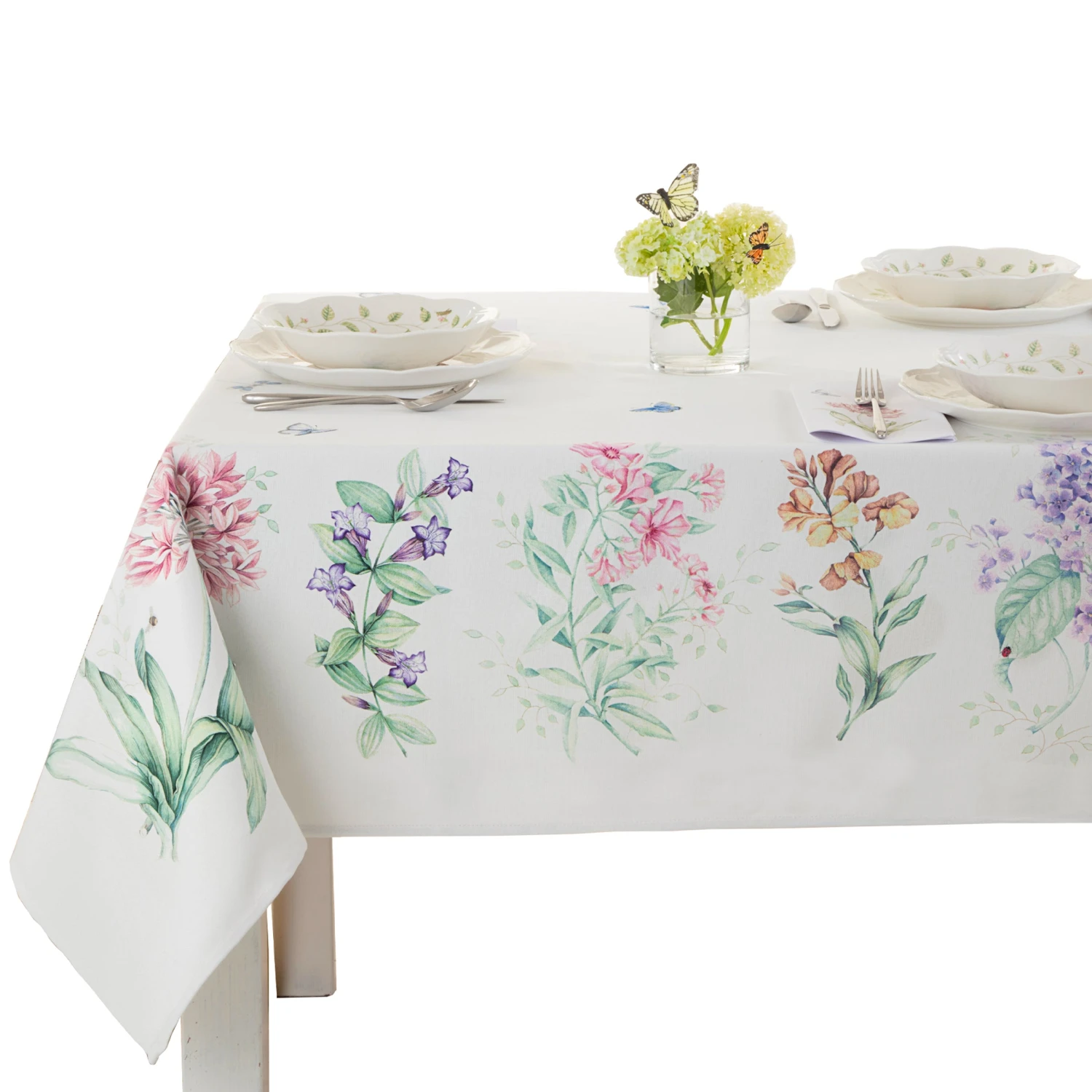 Lenox Butterfly Meadow Garden Tablecloth 3 Lenox Butterfly Meadow Garden Tablecloth