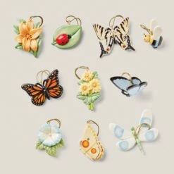 Lenox Butterfly Meadow 10-Piece Ornament Set