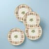 Lenox Holiday Plaid Accent Plates, Set Of 4 2 Lenox Holiday Plaid Accent Plates, Set Of 4 -Lenox 894964 LHOL 23 PDP