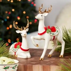 Lenox Laying Reindeer Figurine 9 Lenox Laying Reindeer Figurine -Lenox 894972 894973 LHOL 23 FEA 1 ALT 646f69d4 89e0 47ce a6ea 2f6d6625f486