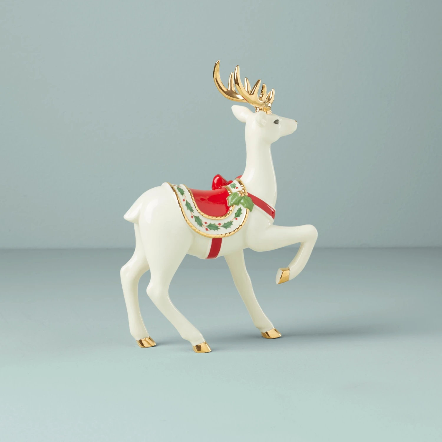Lenox Standing Reindeer Figurine 4 Lenox Standing Reindeer Figurine - Image 2