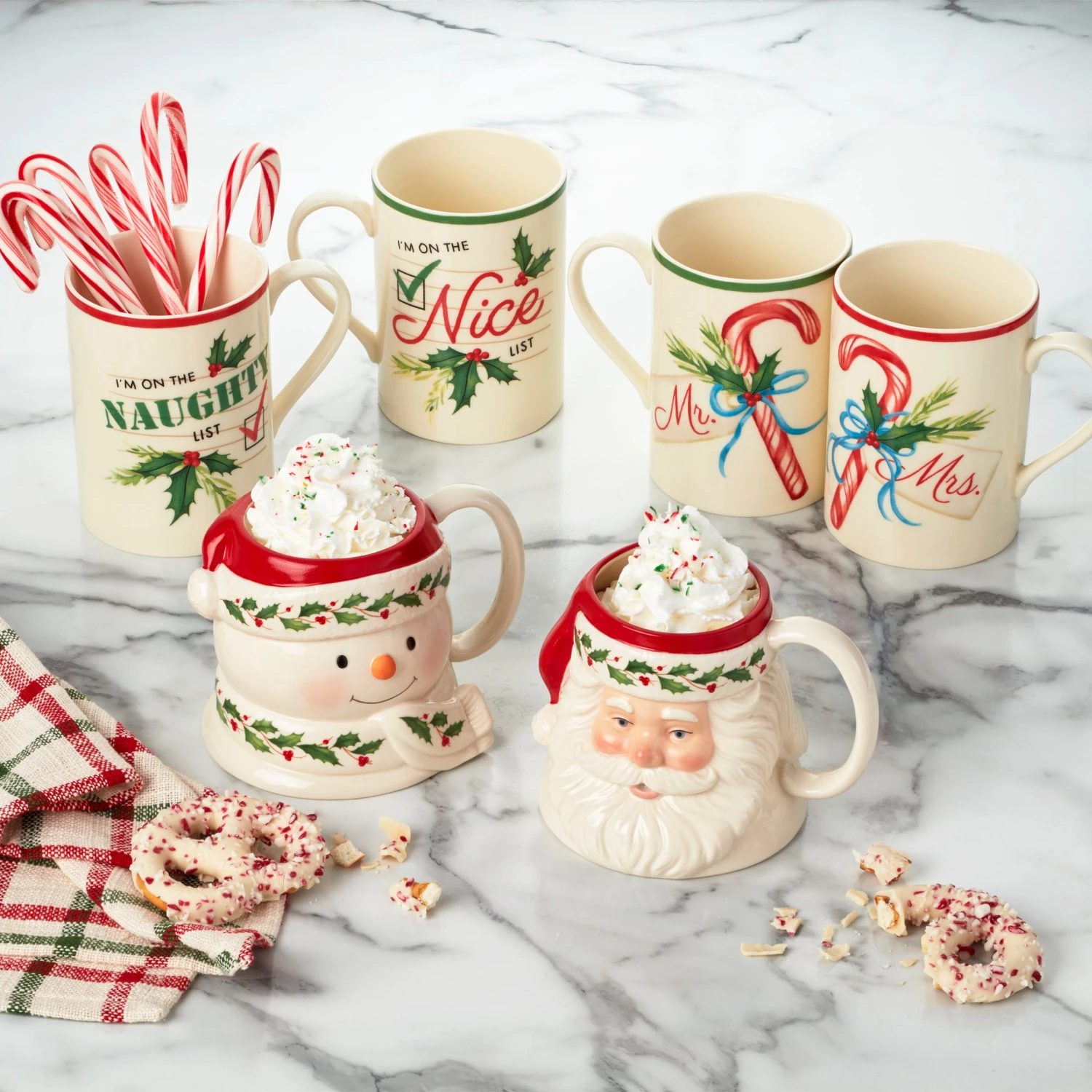 Lenox Holiday Santa Mug 4 Lenox Holiday Santa Mug - Image 2