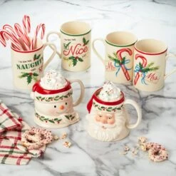 Lenox Naughty & Nice 2-Piece Mug Set -Lenox 895044 895045 895055 895056 LHOL 23 FEA 6c19486f f442 41e7 a534 47d2d6994224