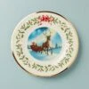 Lenox 2023 Holiday Annual Plate Sleigh Scene 1 Lenox 2023 Holiday Annual Plate Sleigh Scene -Lenox 895059 w10