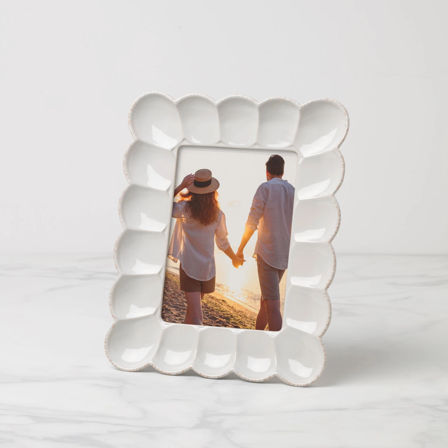 Lenox French Perle Scallop 5x7 Frame 3 Lenox French Perle Scallop 5x7 Frame