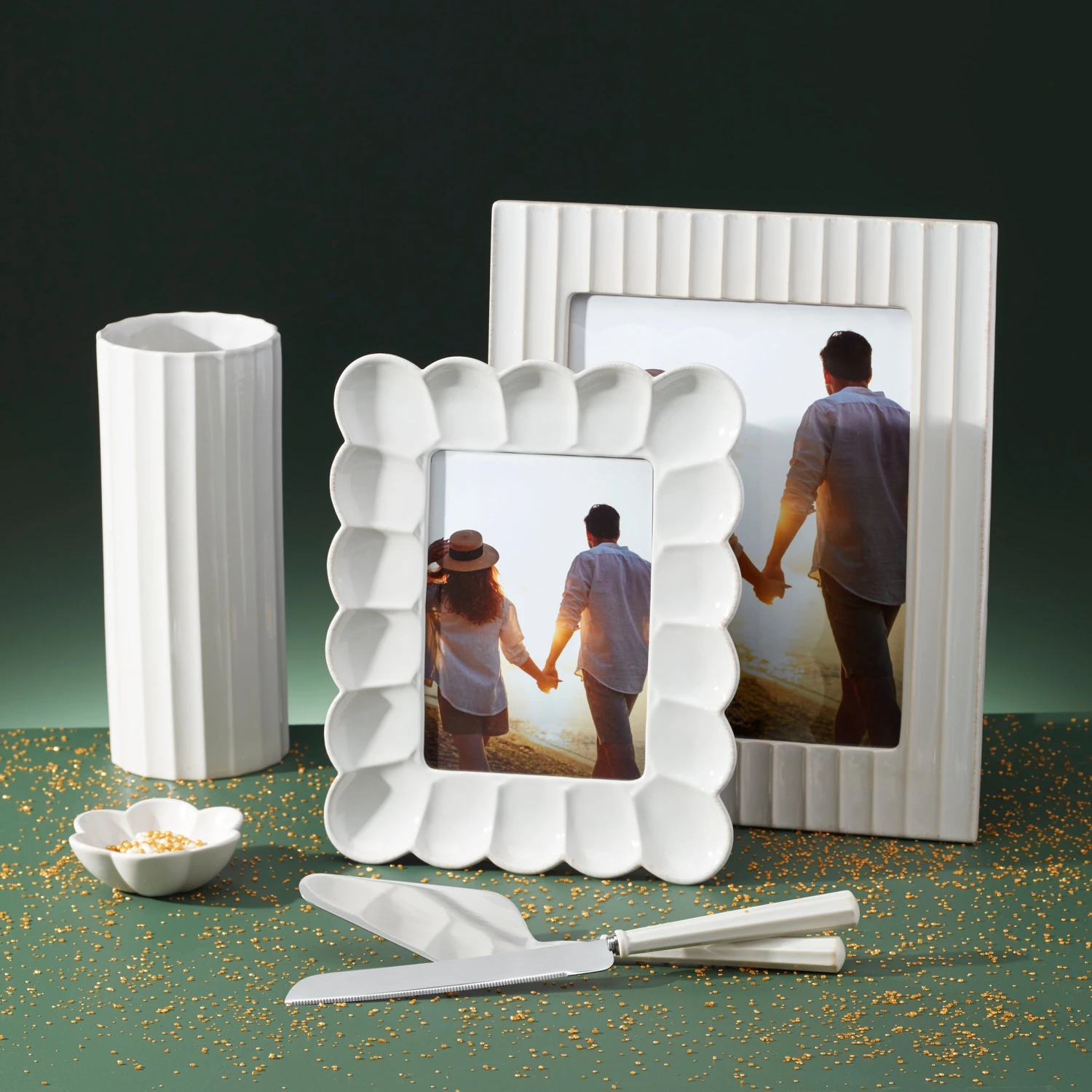 Lenox French Perle Scallop 5x7 Frame 4 Lenox French Perle Scallop 5x7 Frame - Image 2