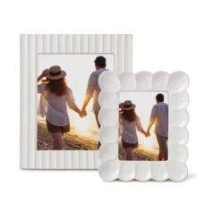 Lenox French Perle Scallop 8x10 Frame 8 Lenox French Perle Scallop 8x10 Frame -Lenox 895083 895082 LNP F23 FEA CAT