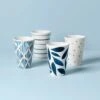 Lenox Blue Bay Melamine Assorted Tumblers, Set Of 4 2 Lenox Blue Bay Melamine Assorted Tumblers, Set Of 4 -Lenox 895240 W10