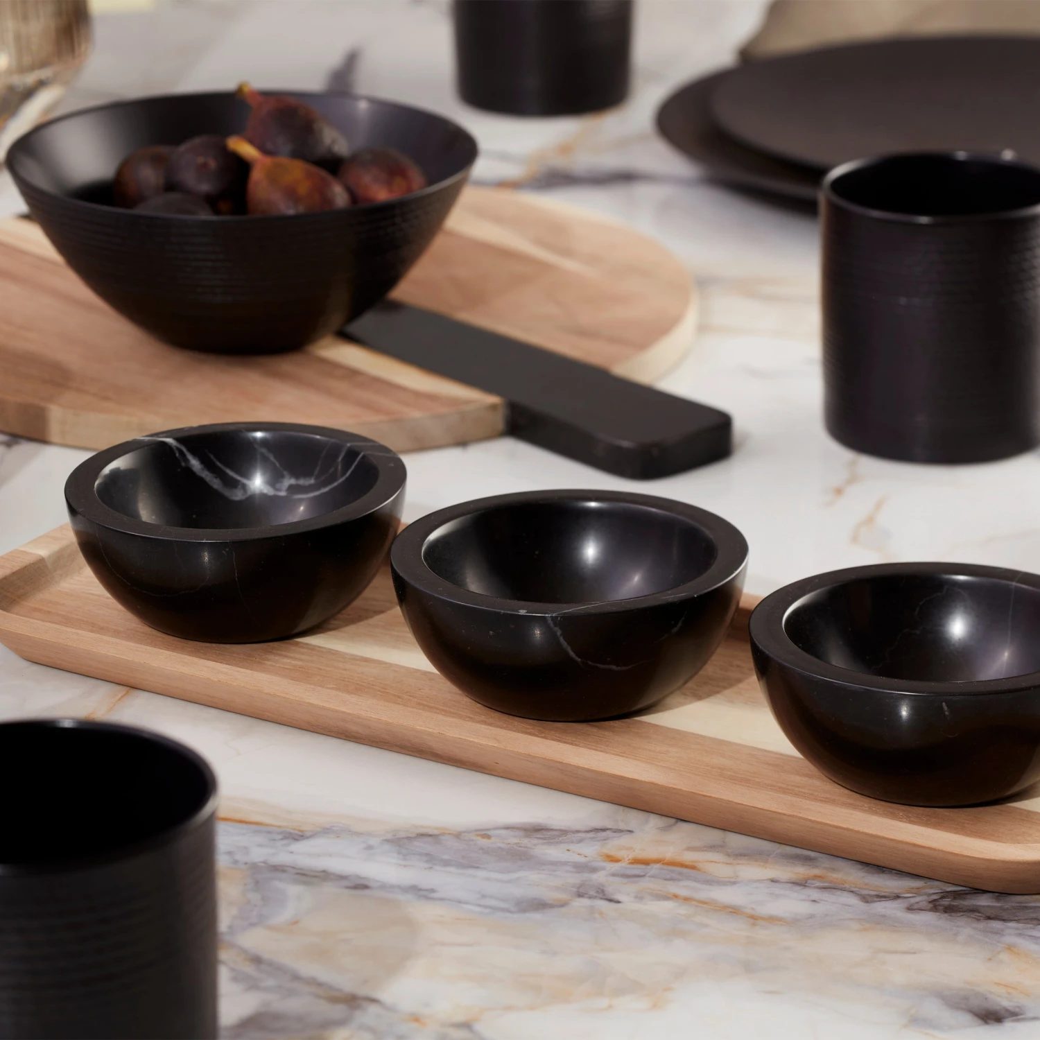 Lenox LX Collective Tray With 3 Dip Bowls 8 Lenox LX Collective Tray With 3 Dip Bowls - Image 6