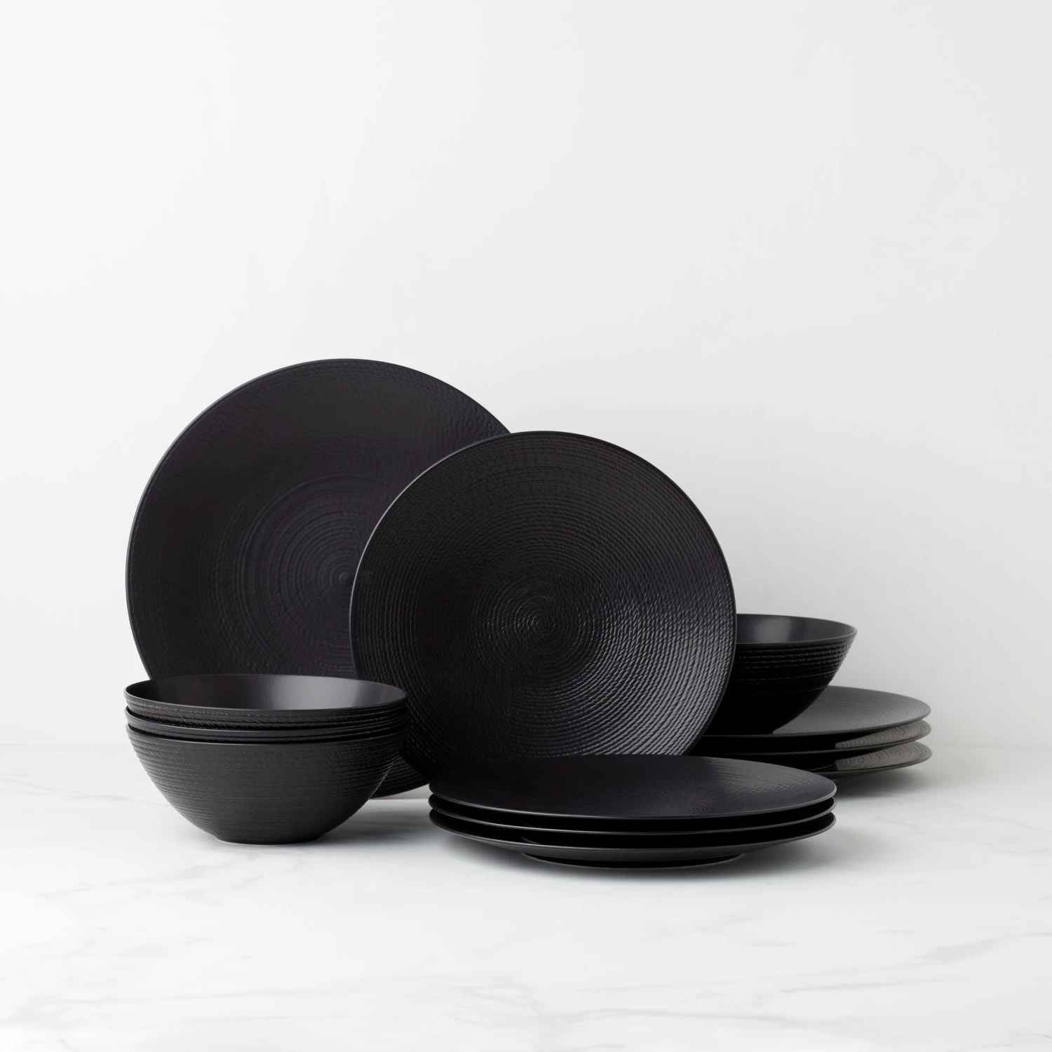 Lenox LX Collective Black 12-Piece Dinnerware Set 3 Lenox LX Collective Black 12-Piece Dinnerware Set