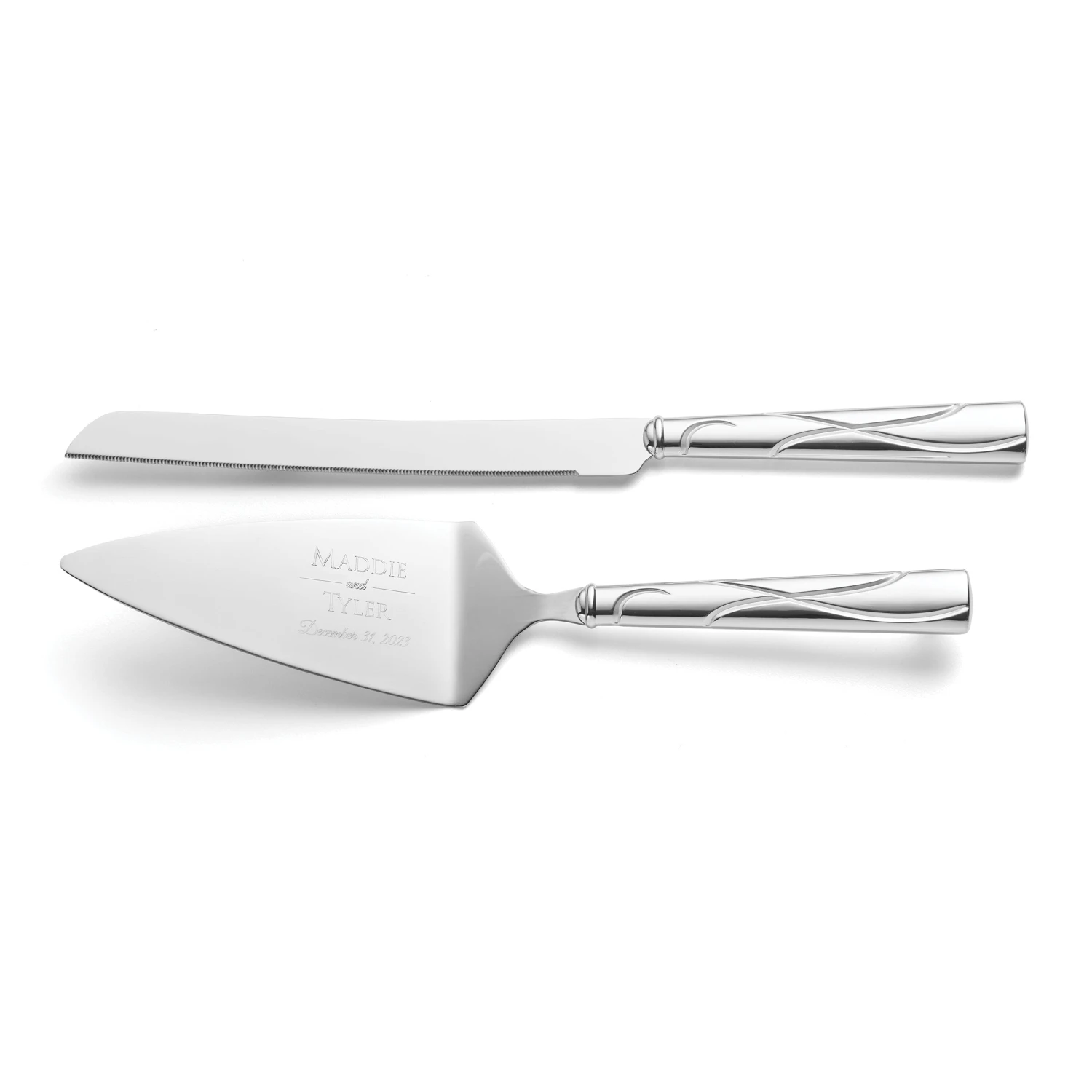 Lenox Personalized Adorn Cake Knife & Server Set 5 Lenox Personalized Adorn Cake Knife & Server Set - Image 3