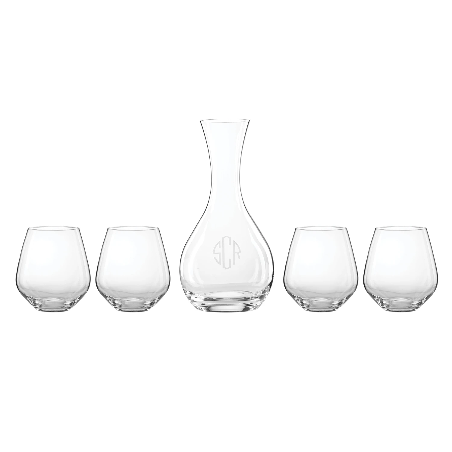Lenox Tuscany Classics 5-Piece Decanter & Glass Set 6 Lenox Tuscany Classics 5-Piece Decanter & Glass Set - Image 4