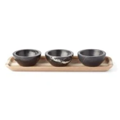 Lenox LX Collective Tray With 3 Dip Bowls 19 Lenox LX Collective Tray With 3 Dip Bowls -Lenox 895306 LNP S23 2