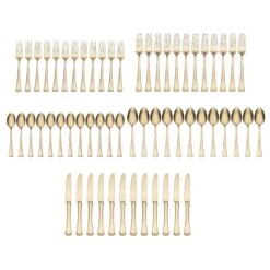 Lenox Portola Gold 60-Piece Flatware Set 14 Lenox Portola Gold 60-Piece Flatware Set -Lenox 895346 LNP F23