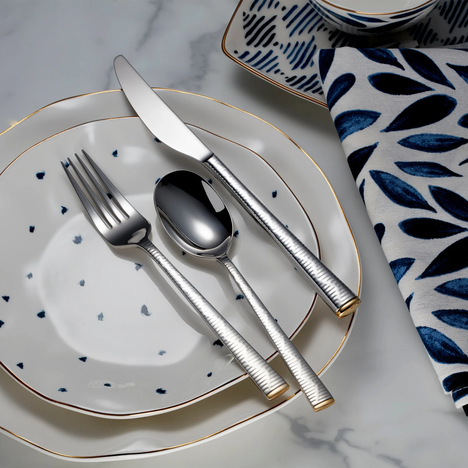 Lenox Blue Bay Flatware 20-Piece Set 5 Lenox Blue Bay Flatware 20-Piece Set - Image 3