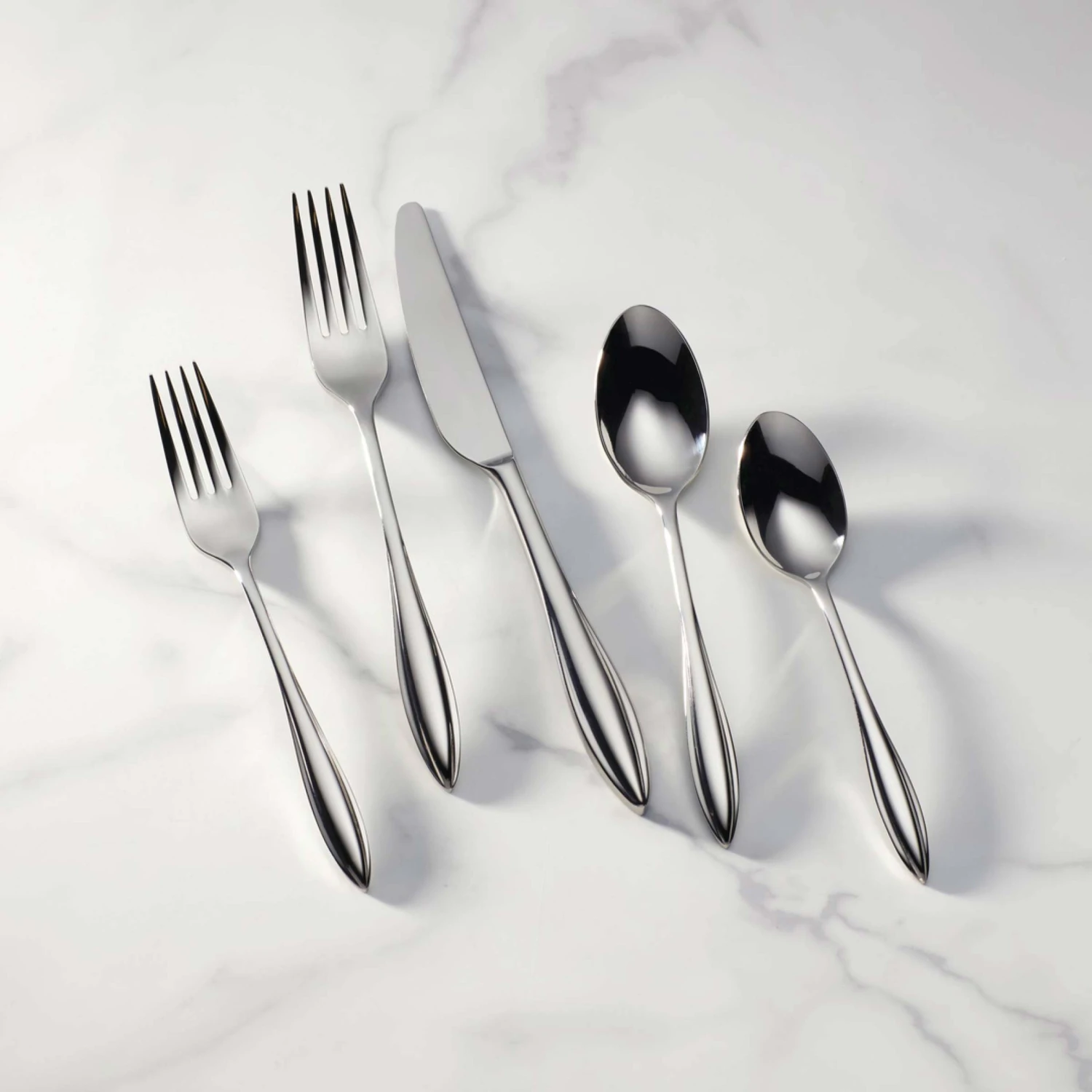 Lenox Sculpt 65-Piece Flatware Set 3 Lenox Sculpt 65-Piece Flatware Set