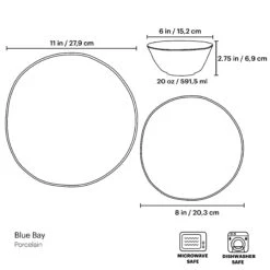 Lenox Blue Bay 12-Piece Dinnerware Set 19 Lenox Blue Bay 12-Piece Dinnerware Set -Lenox PDP Visual BlueBay 12PPS 2400x2400 db35ad81 5be2 4837 baf6 09cec7f068cb
